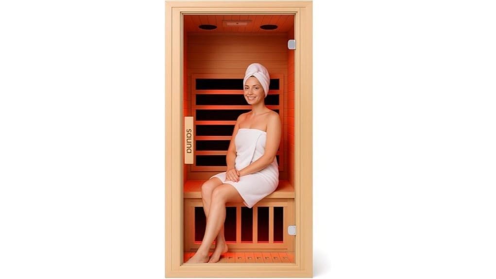 budget friendly compact infrared sauna