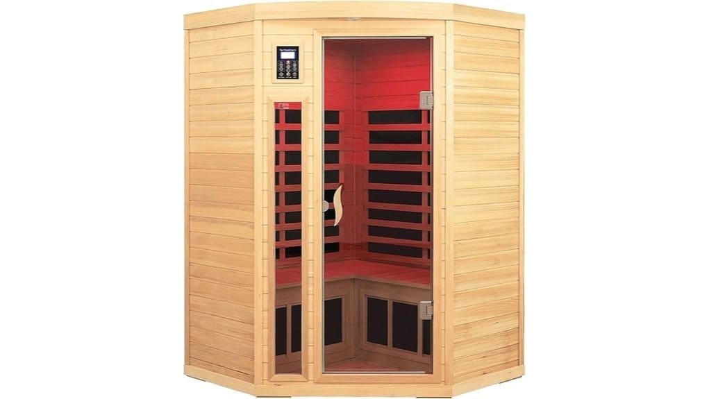far infrared wooden sauna review