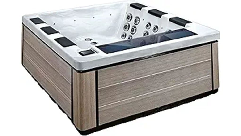 six person luxury portable spa
