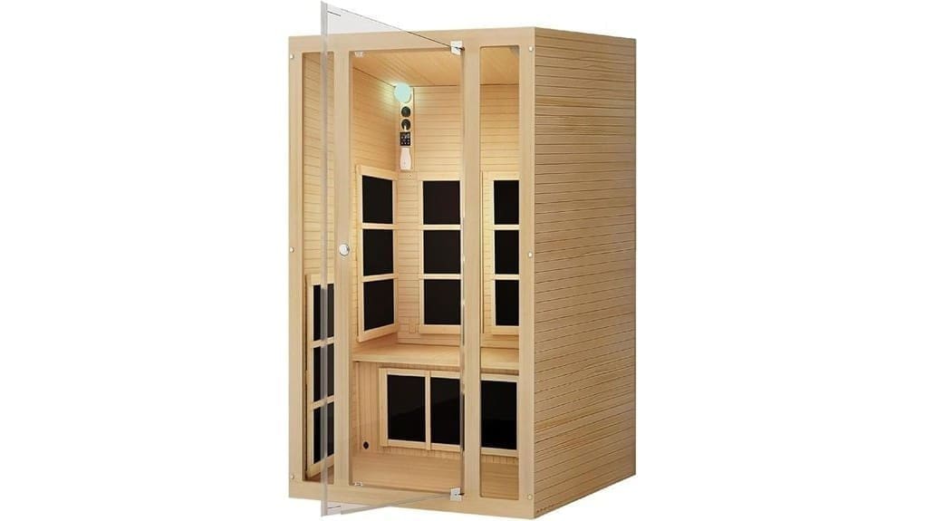 two person low emf infrared sauna